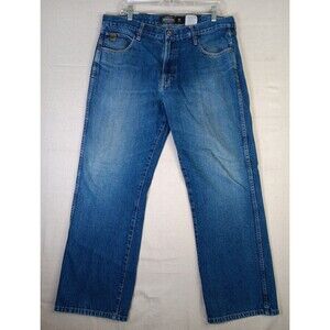 Ariat Classic Cut Heritage Jeans Men 36x30 Straight Leg Denim Cowboy Western EUC